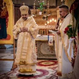 Владика Григорій очолив св. Літургію у нашому храмі