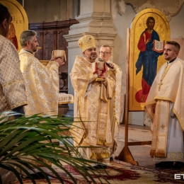Владика Григорій очолив св. Літургію у нашому храмі
