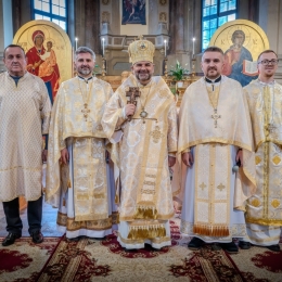 Владика Григорій очолив св. Літургію у нашому храмі